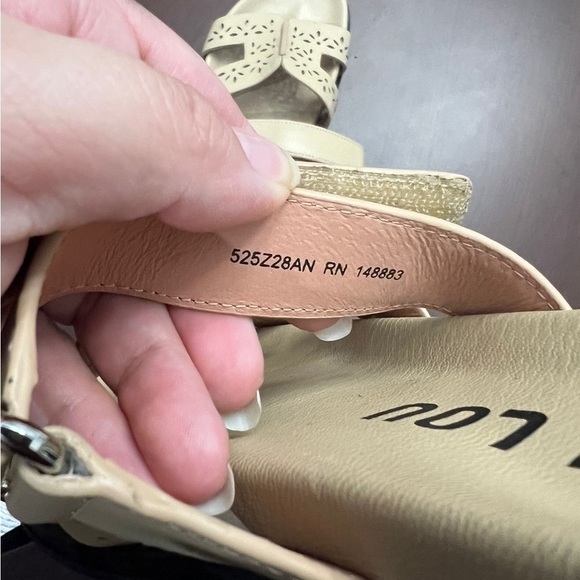 Bibi Lou Beige Cut-Out Sandals - Picture 9 of 12